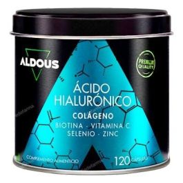 Aldous Bio Colágeno + Ácido Hialurónico, Vitamina C, Biotina, Zinc, Selenio Aldous Bio Colágeno + Ácido Hialurónico, Vitamina C, Biotina, Zinc, Selenio Precio: 26.4999999. SKU: B1GTH46K99