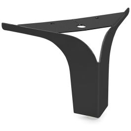 Q&Q Pata de Metal Vital para Sofá o Mueble, Negro Mate, 150x150 mm, Altura 125 mm Precio: 3.50000002. SKU: B1A3B368LX