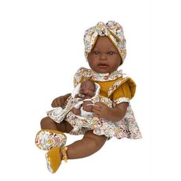 Muñeca elegance 45 cm mies mulato y aran mostaza Muñeca elegance 45 cm mies mulato y aran mostaza