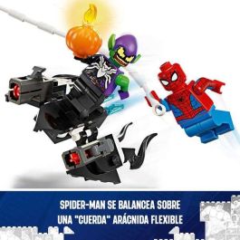 Juego de construccion coche de carreras de spider-man y duende verde venomizado lego marvel Juego de construccion coche de carreras de spider-man y duende verde venomizado lego marvel