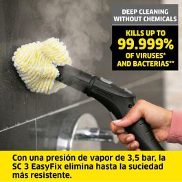 Karcher 1.513-650.0 SC 3 Easy Fix Blanco Karcher 1.513-650.0 SC 3 Easy Fix Blanco