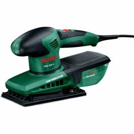 Bosch PSS 200 A Lijadora Orbital de Microfiltro para Grandes Superficies con Mango Softgrip, Estuche y 3 Láminas