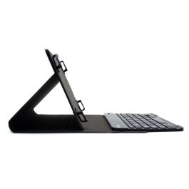 Nilox Funda con Teclado Bluetooth para Tablet 9.7" a 10.5" Universal Negra
