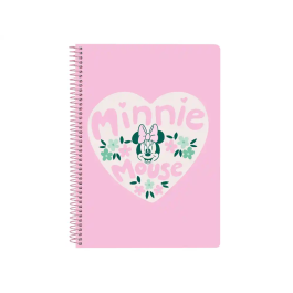 Safta Cuaderno Espiral Cuarto 80 Hojas 60gr Cuadro 4 mm Tapa Extradura Minnie Mouse Minty Precio: 4.356. SKU: B143TRAXHZ