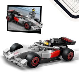 LEGO City Camión Exposición F1 con Coche de Carreras Audi F1 60493 - Set de Construcción