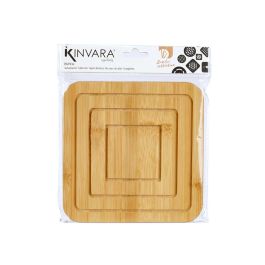 Tapete Cuadrado Bambu Kinvara 18X1CM (24 Unidades) Tapete Cuadrado Bambu Kinvara 18X1CM (24 Unidades)