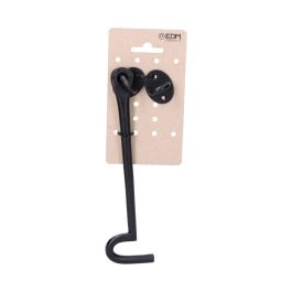 Edm Aldabilla tipo barco de hierro forjado negro 200mm Precio: 6.50000021. SKU: B15HAFPY3F