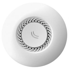 Mikrotik RBCAP2ND AP de Techo WiFi 4 2.4 GHz Doble Cadena 300Mbps PoE CPU 650MHz RouterOS L4 para Hoteles Oficinas