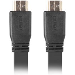 Lanberg Cable HDMI Macho a Macho V2.0 Alta Velocidad con Ethernet 4K UHD 18 Gbps 1m Negro
