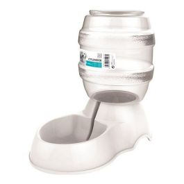 M-PETS Dispensador de Agua Cilíndrico de Plástico para Perros - 3500 ml - Blanco Precio: 37.8900005. SKU: B164S98AQA