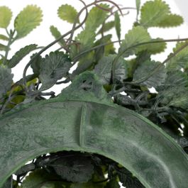 Centro Mesa Verde Pvc Decoración 26 X 26 cm