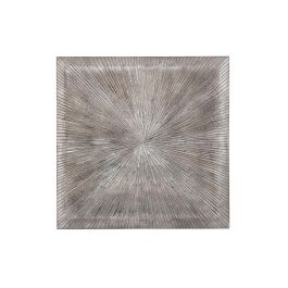 Decoración de Pared DKD Home Decor 3D 121,5 x 2,5 x 122 cm Plateado Moderno Precio: 184.89000013. SKU: B1H2YFFRCV