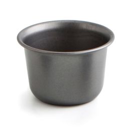 Quid Molde Flan Sweet Grey Acero Pintado Antiadherente 9,5 cm