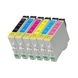 Dayma Cartucho Tinta Compatible Epson T0484 Amarillo para R300, R200, RX500, RX600, RX620, R220, R340, RX640, R320