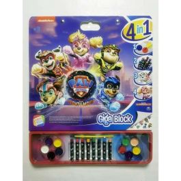 Libro de pegatinas para pintar giga block patrulla canina 4 en 1. Libro de pegatinas para pintar giga block patrulla canina 4 en 1.