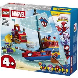 Lego Juego de Construccion Barco Pirata del Equipo Spidey, Edad Mínima 36 Meses