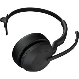 Jabra Evolve2 55 Link380a UC Mono Auriculares Inalámbricos Diadema para Oficina/Call Center Negro, Optimizado para Comunicaciones Unificadas