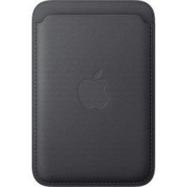 Apple MGHA4ZMA - Cartera de tejido fino con MagSafe para iPhone, color negra