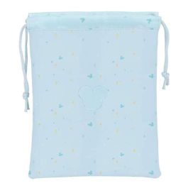 Safta Saquito Merienda Mickey Mouse Baby Azul Claro