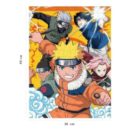 Nathan Puzzle 250 piezas Naruto en la academia ninja para niños - Desarrollo de concentración y pensamiento lógico