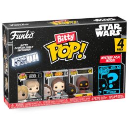 FUNKO Bitty POP! Star Wars Figuras Luke Skywalker, Pack de 4 con Figura Misteriosa Rara o Hiperrara Precio: 15.49999957. SKU: B1JEBT58AT