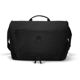 Dicota Bandolera CATURIX CURRIDUR eco messenger 15.6" Negra para Portátil y Consolas Gaming PS4/PS5/Xbox, PET Reciclado