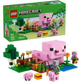 LEGO 21268 Minecraft Casa del Cochinillo - Juego de Construcción para Niñas a partir de 7 Años