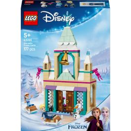 LEGO 43265 Castillo Helado de Arendelle Disney Frozen, con Elsa, Anna, Olaf y 2 trineos. Juguete de Construcción con puertas que se abren y alcoba. Precio: 31.50000018. SKU: B128E8LTPA