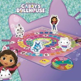 Liscianigiochi LIS8008324112029 Juego de la Oca Gabby y la Casa Mágica, Juego de Mesa para Niños a Partir de 3 Años