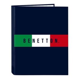 Carpeta de anillas Benetton Flag Azul marino A4 26.5 x 33 x 4 cm Precio: 4.49999968. SKU: B13Z6G5LVX