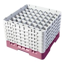 CAMBRO - 49S318-168 - Cesta de lavado 49 comp. 1 altura - 6 cm Ø máx. - alt. máx. 9,4 cm - 50 x 50 x 14,3 cm - Azul Precio: 49.89000005. SKU: B1BHBTYPQR