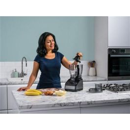 Ninja Procesador de Alimentos BN650EU con Auto-IQ, 850W, Bol de 2.1 Litros, Cuchillas de Acero Inoxidable para Picar, Mezclar y Amasar