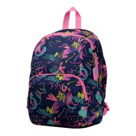 Mochila Juvenil Estampado Multicolor - Gammatto Totto MA04SHM001-2010N-6FC