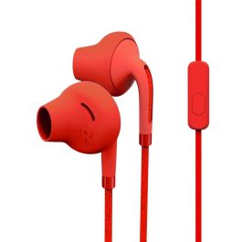 Auriculares con Micrófono Energy Sistem 447176 3 mW Rojo Raspberry