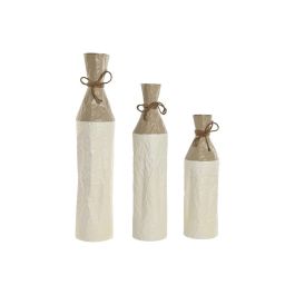 Jarron Scandi DKD Home Decor Blanco Dorado 14 x 67 x 14 cm Set de 3 Precio: 63.89000013. SKU: B1JATAEFRA