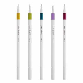 Uni-Ball Emott Rotuladores de Escritura y Dibujo, Diseño Moderno, Colores Retro, Estuche 5 Unidades Uni-Ball Emott Rotuladores de Escritura y Dibujo, Diseño Moderno, Colores Retro, Estuche 5 Unidades