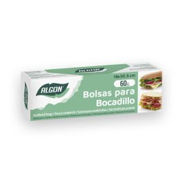Set de 60 bolsas para bocadillo 16x30.5 cm Algon (24 Cajas) Set de 60 bolsas para bocadillo 16x30.5 cm Algon (24 Cajas)