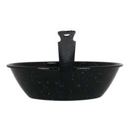 La Estrella Sartén Honda Bordonada 28 cm, 4.3 L, Jaspeada (8 Unidades)