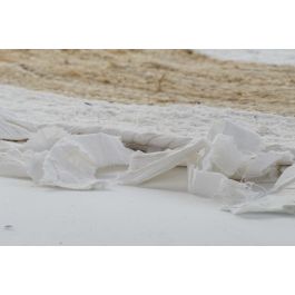 DKD Home Decor Alfombra Kaula Tropical Marron Beige 200 x 200 cm