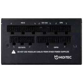 Hiditec Fuente de Alimentación GDX850 V3 850W 80 Plus Gold ATX 3.1 PCIe 5.1 Ventilador 14cm Modular