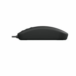 Cherry AK-PMH3 Ratón USB con cable, sellado IP68, para uso médico, 3 botones y scroll, 1000 DPI, negro