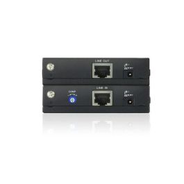 Aten VE150A-AT-G Extensor Audio/Video Transmisor y Receptor, 1280x1024 Pixeles, 150m, Negro