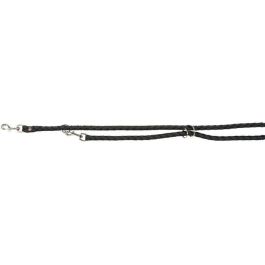 Trixie TRI4053032023390 Correa Ajustable para Perro, Modelo Cavo, Negra, 2 metros de Largo, 18 mm de Diámetro, Talla L-XL Trixie TRI4053032023390 Correa Ajustable para Perro, Modelo Cavo, Negra, 2 metros de Largo, 18 mm de Diámetro, Talla L-XL