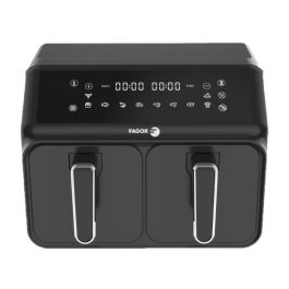 Airfryer 8L - FAGOR - Freidora sin aceite 2 depósitos de 4L - 2200W - 8 programas - Negra Precio: 112.50000047. SKU: B1AJ5JQP8V