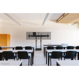 Neomounts WL55-875BL1 Soporte Motorizado de Suelo/Pared para Pantallas 55-100", Max 110 kg, Altura 98-163 cm, VESA 800x600, TÜV, Negro