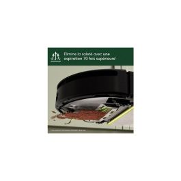iRobot IRO1742779368217 Aspiradora robot Roomba 205 con tecnología DustCompactor, Negro