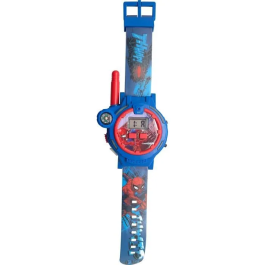 Kids Licensing Reloj Walkie-Talkie Spiderman 2 en 1 NiÑos SPD40156