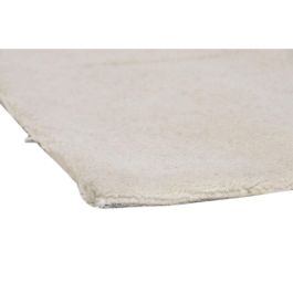 DKD Home Decor Carpets 2c25 Alfombra Boho Crudo Lana 230 x 160 cm Hecho a mano
