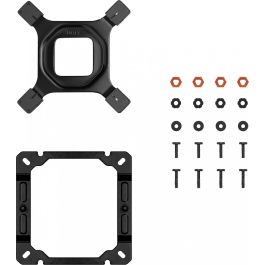 DeepCool AK400 ZERO DARK PLUS Refrigerador de aire para CPU, 12cm, 500-1650 RPM, Negro, Sockets AM4/AM5/LGA1700