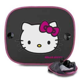 Hello Kitty Cs10 KIT3014 Cortinillas Universales Coche Juego 2 Unidades 38x44 cm Protección Solar Rayos UV Calor